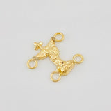 Charm Saint Michael Archangel 0.4g / 1/2 in Yellow Gold 18K