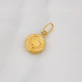 Dije Corona 0.4g / 1/2 in Oro Amarillo 18K