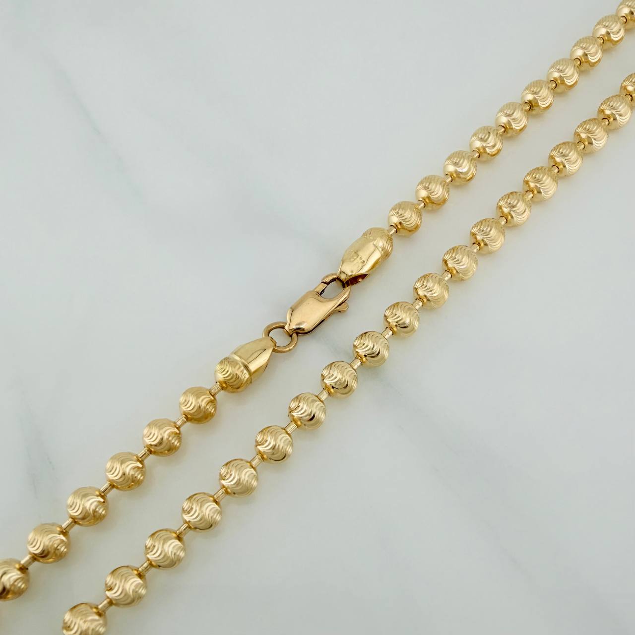 Military Chain 27.95 g / 26 1/4 in / 3.95 mm 18K Yellow Gold Nac.Esp. &