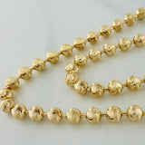 Military Chain 27.95 g / 26 1/4 in / 3.95 mm 18K Yellow Gold Nac.Esp. &