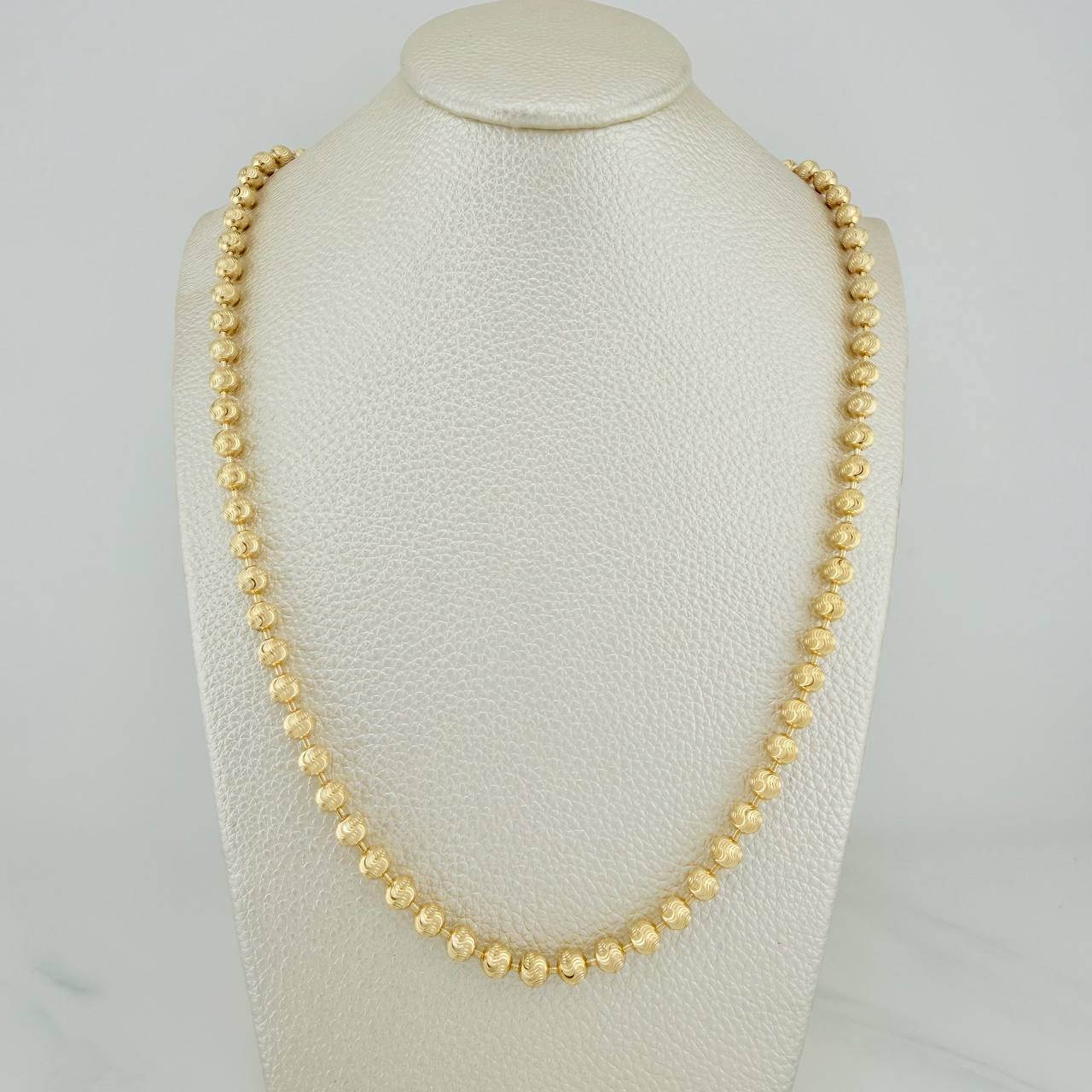 Military Chain 27.95 g / 26 1/4 in / 3.95 mm 18K Yellow Gold Nac.Esp. &