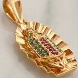 Dije Virgen Guadalupe 4gr / 1 1/4 in / Oro Amarillo 18K %