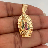 Dije Virgen Guadalupe 4gr / 1 1/4 in / Oro Amarillo 18K %