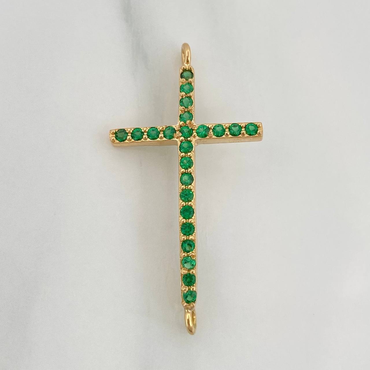 Charm Cross 1.5gr / 1 1/4 in / 18K Yellow Gold %