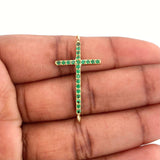 Charm Cross 1.5gr / 1 1/4 in / 18K Yellow Gold %