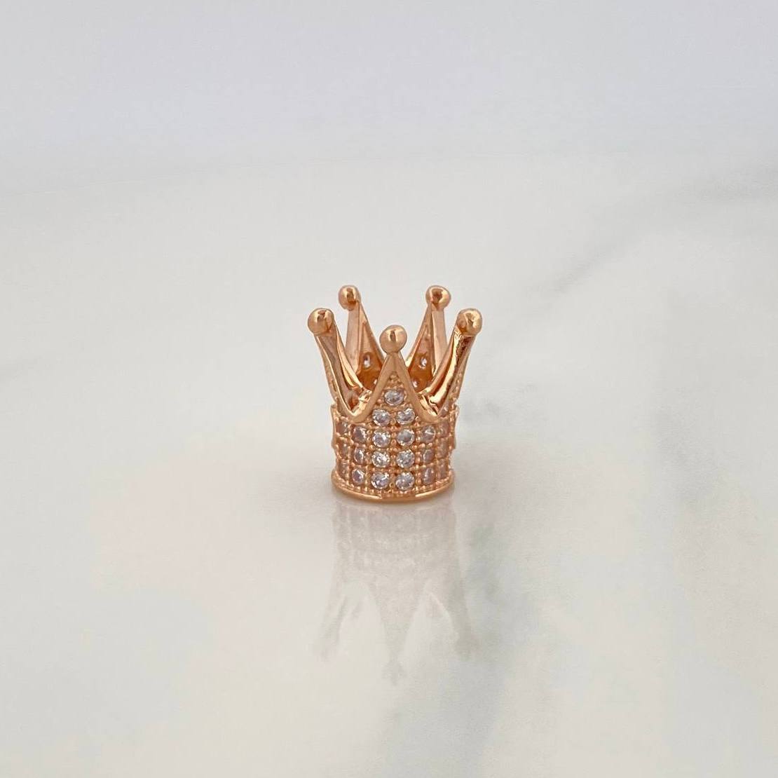 Herraje Corona 1.35gr / 1/2 in / Oro Rosa 18K %
