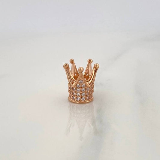 Herraje Corona 1.35gr / 1/2 in / Oro Rosa 18K %