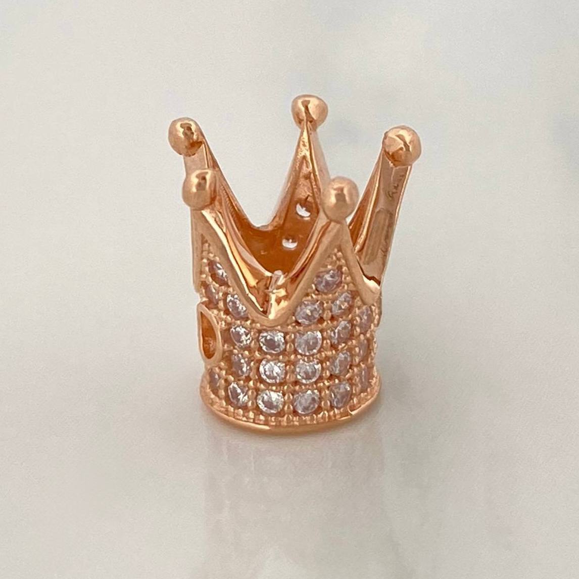 Herraje Corona 1.35gr / 1/2 in / Oro Rosa 18K %