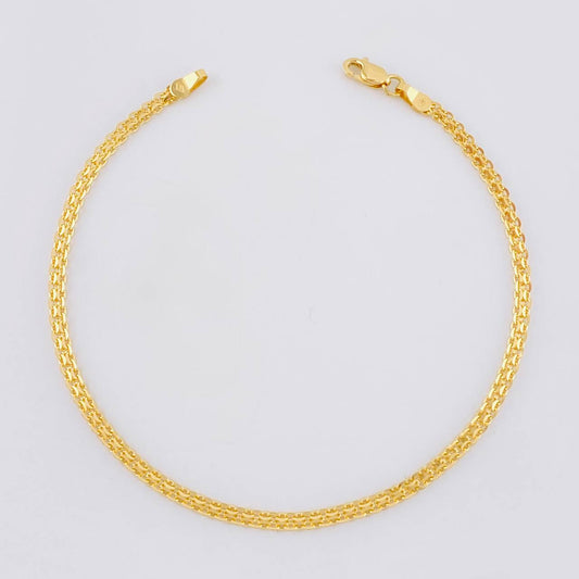Bismark Bracelet 2.65g / 7 1/2 in / 2.4mm Yellow Gold 18K