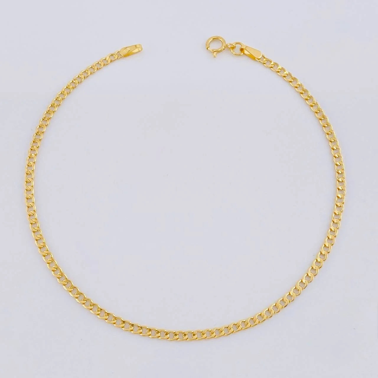 Cuban Links Bracelet 0.8g / 7 1/2 in / 1.05mm Yellow Gold 18K