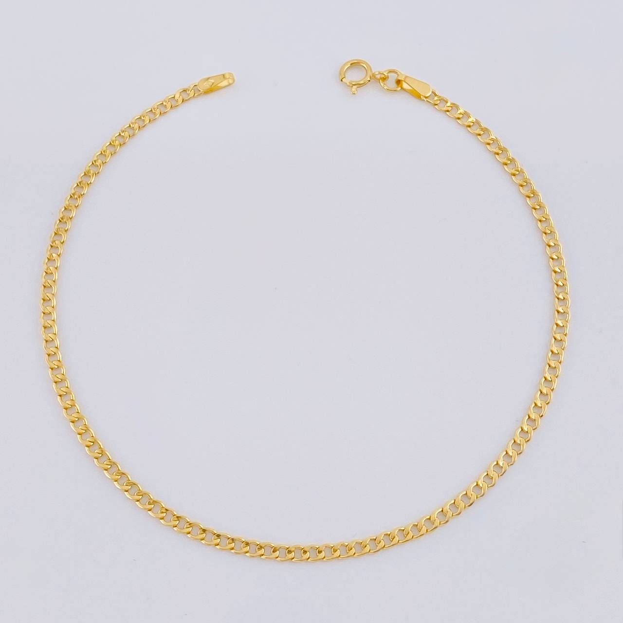 Cuban Links Bracelet 0.8g / 7 1/2 in / 2mm Yellow Gold 18K