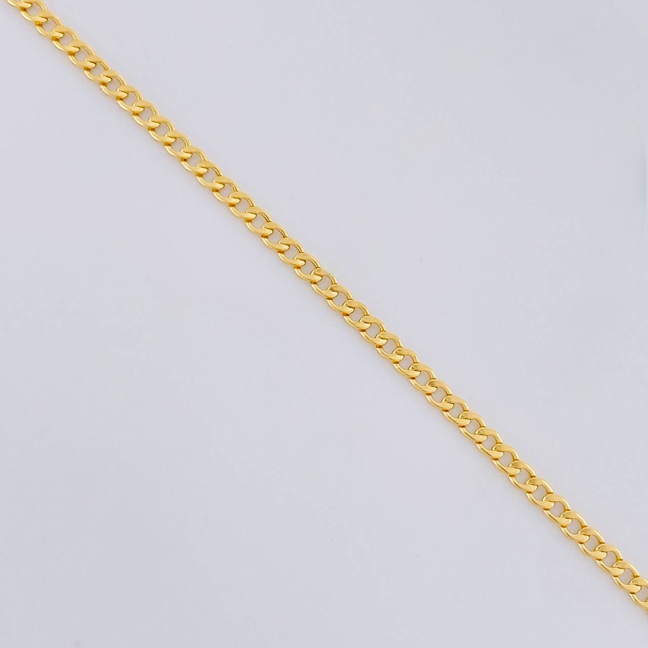 Pulso Cubano 0.75g / 7 1/2 in / 2mm Oro Amarillo 18K