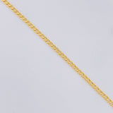 Pulso Cubano 0.75g / 7 1/2 in / 2mm Oro Amarillo 18K