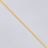 Flat Anchor Chain 2g / 18 in / 1.4mm Yellow Gold 18K