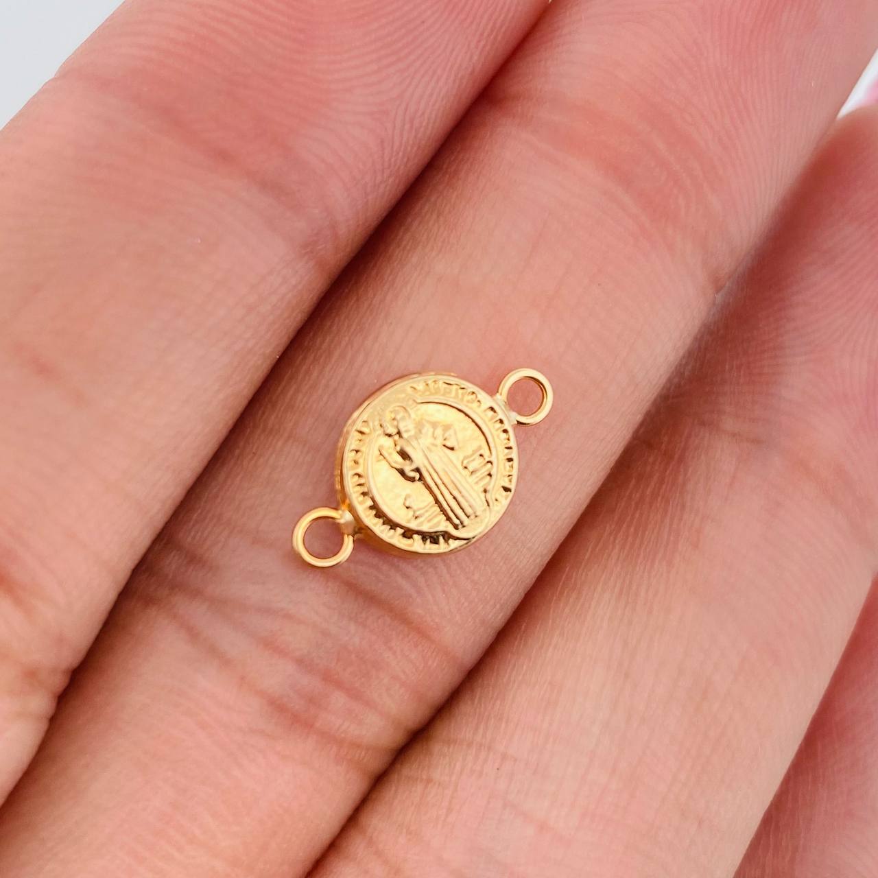 Herraje San Benito 0.35g / 1/2 in Oro Amarillo 18K