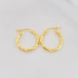 Candongas Sami 1.15g / 3/4 in Oro Amarillo 18K