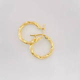 Candongas Sami 1.15g / 3/4 in Oro Amarillo 18K