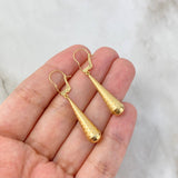 Hoop Earrings 0.8gr / 1.2in - 18K Gold ©