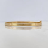 Bracelet Screw Hoop 6.2g / 6 3/4 in / 3.88mm Yellow Gold 18K