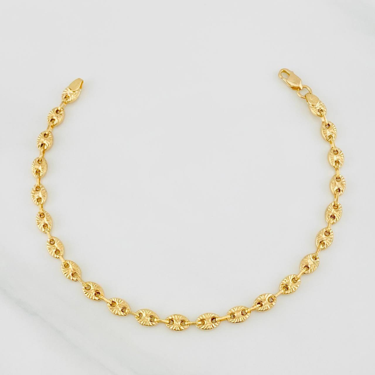 Pulso GC 3.8g / 7 in / 4mm Oro Amarillo 18K