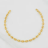 Pulso GC 3.8g / 7 in / 4mm Oro Amarillo 18K