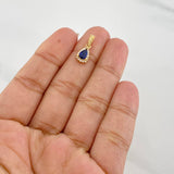 Dije Halo Gota 1.1g / 3/4 in Oro Amarillo 18K