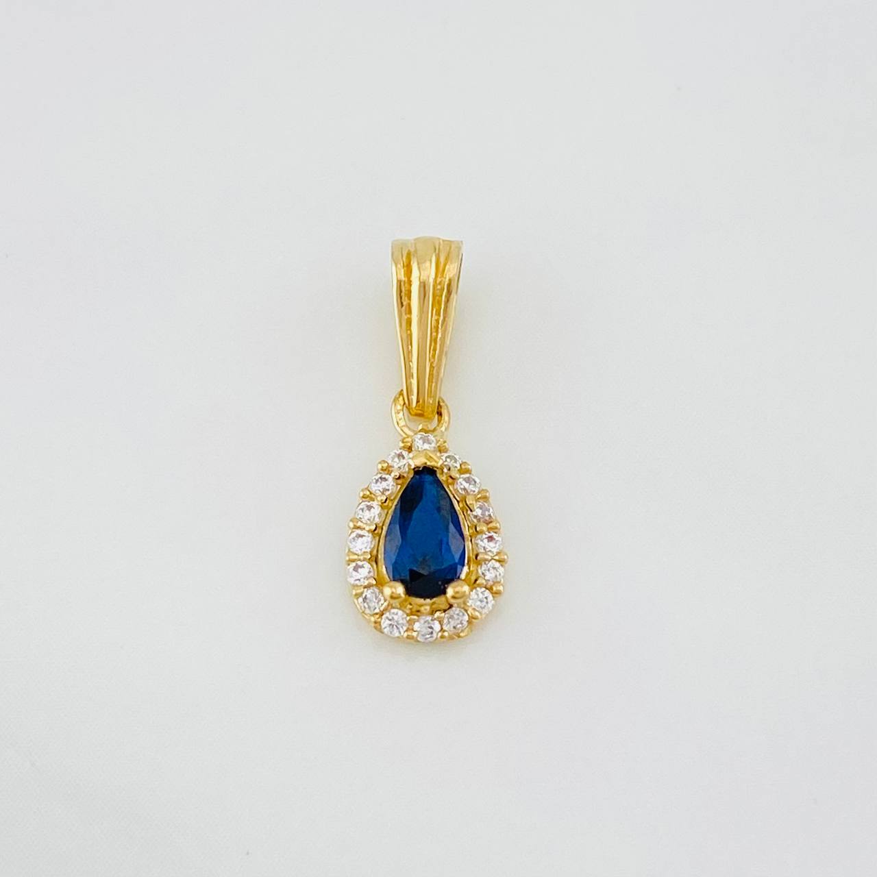 Dije Halo Gota 0.7g / 1/2 in Oro Amarillo 18K