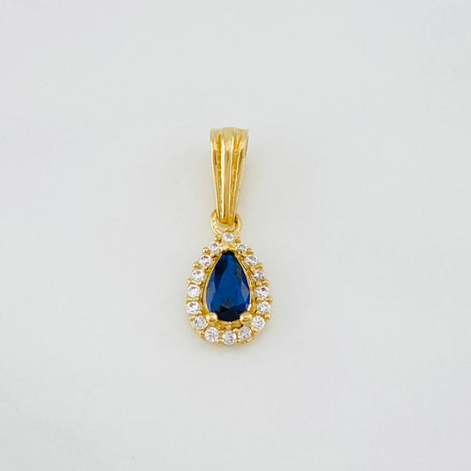 Dije Halo Gota 0.7g / 1/2 in Oro Amarillo 18K
