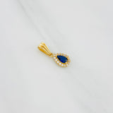 Dije Halo Gota 0.7g / 1/2 in Oro Amarillo 18K