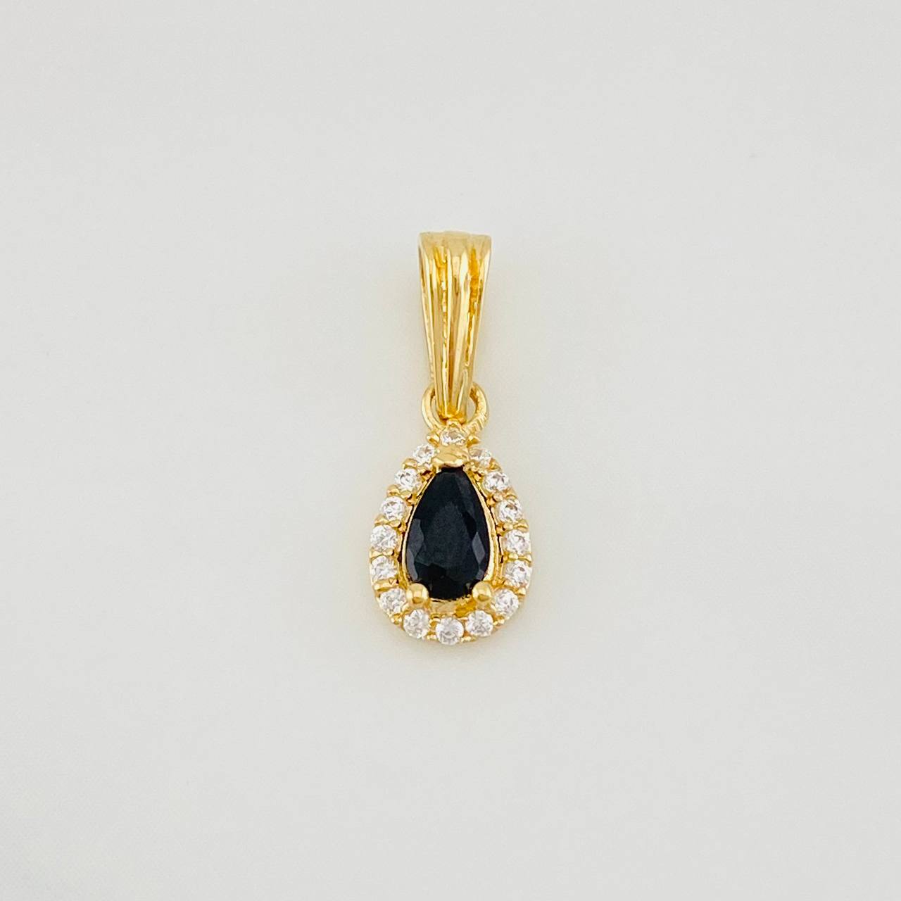 Dije Halo Gota 0.65g / 1/2 in Oro Amarillo 18K