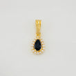 Dije Halo Gota 0.65g / 1/2 in Oro Amarillo 18K