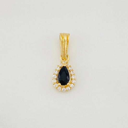 Dije Halo Gota 0.65g / 1/2 in Oro Amarillo 18K