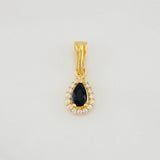Dije Halo Gota 0.65g / 1/2 in Oro Amarillo 18K