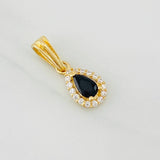 Dije Halo Gota 0.65g / 1/2 in Oro Amarillo 18K