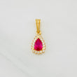 Dije Halo Gota 1.05g / 3/4 in Oro Amarillo 18K