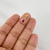 Dije Halo Gota 1.05g / 3/4 in Oro Amarillo 18K