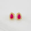 Topos Halo Gota 2.15g / in / 9.92mm Oro Amarillo 18K