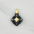 Pendant Compass 2.3g / 1 in Yellow Gold 18K