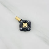 Pendant Compass 2.3g / 1 in Yellow Gold 18K