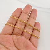 Singapore Chain 3.1g / 18 in / 1.82mm 18K Yellow Gold