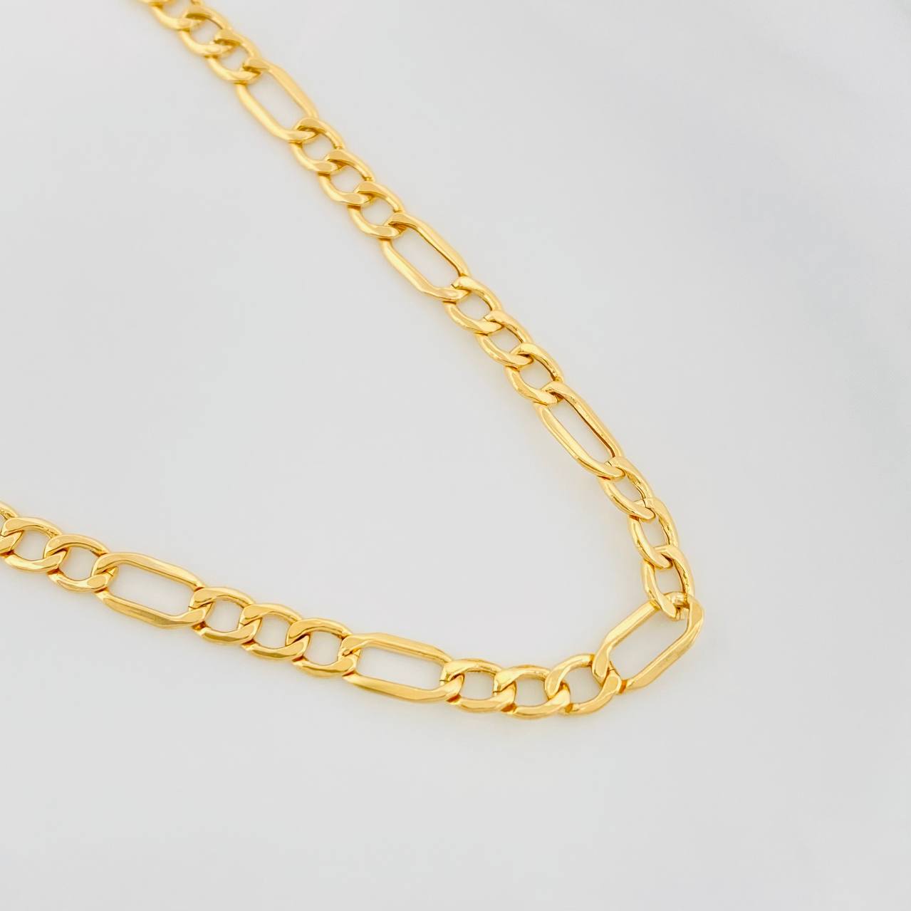 Figaro Chain 4.1g / 18 in / 3.58mm Yellow Gold 18K