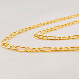 Figaro Chain 4.1g / 18 in / 3.58mm Yellow Gold 18K