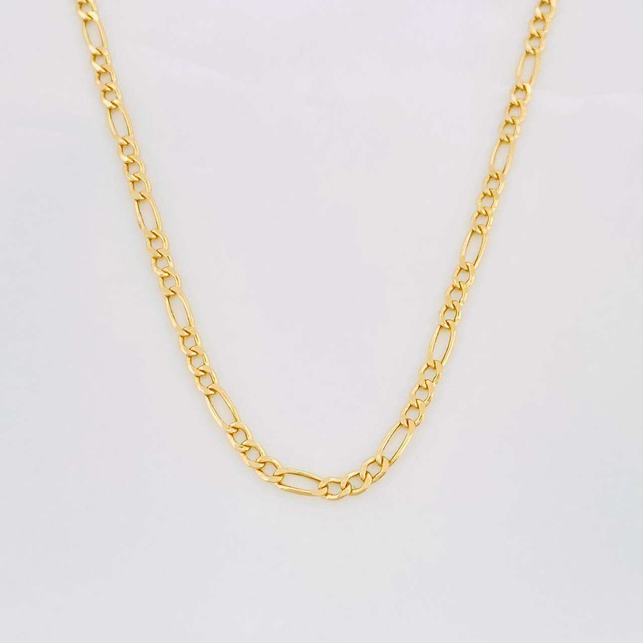 Figaro Chain 2.1g / 20 in / 1.93mm Yellow Gold 18K