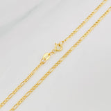 Figaro Chain 2.1g / 20 in / 1.93mm Yellow Gold 18K