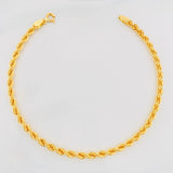 Pulso Lazo 2.8g / 8 in / 3.26mm Oro Amarillo 18K
