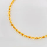 Pulso Lazo 2.8g / 8 in / 3.26mm Oro Amarillo 18K