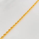 Pulso Lazo 2.75g / 7 3/4 in / 3.26mm Oro Amarillo 18K