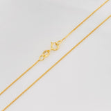 Cadena Veneciana 1.65g / 18 in / 0.64mm Oro Amarillo 18K