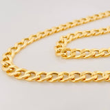 Cadena Cubana 9.95g / 24 in / 4.83mm Oro Amarillo 18K