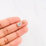 Dije Halo Gota 1.05g / 3/4 in Oro Amarillo 18K